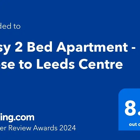 Cosy 2 Bed - Close To Centre 公寓 利兹